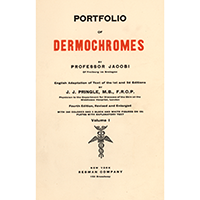 Jacobi, Eduard, Portfolio of dermochromes. Vol. 1