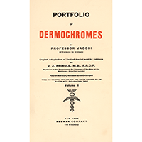 Jacobi, Eduard, Portfolio of dermochromes. Vol. 2
